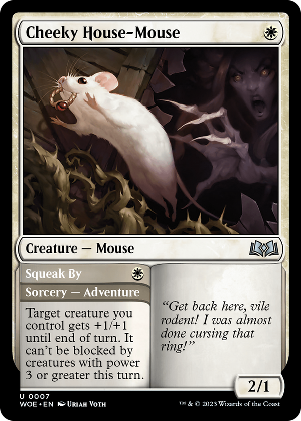 Cheeky House-Mouse // Squeak By (woe)