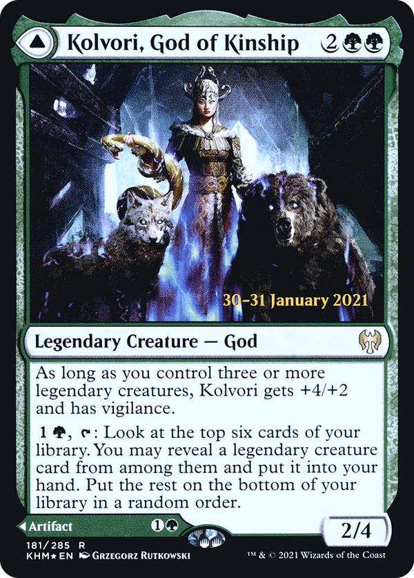 Kolvori, God of Kinship // The Ringhart Crest (pkhm)