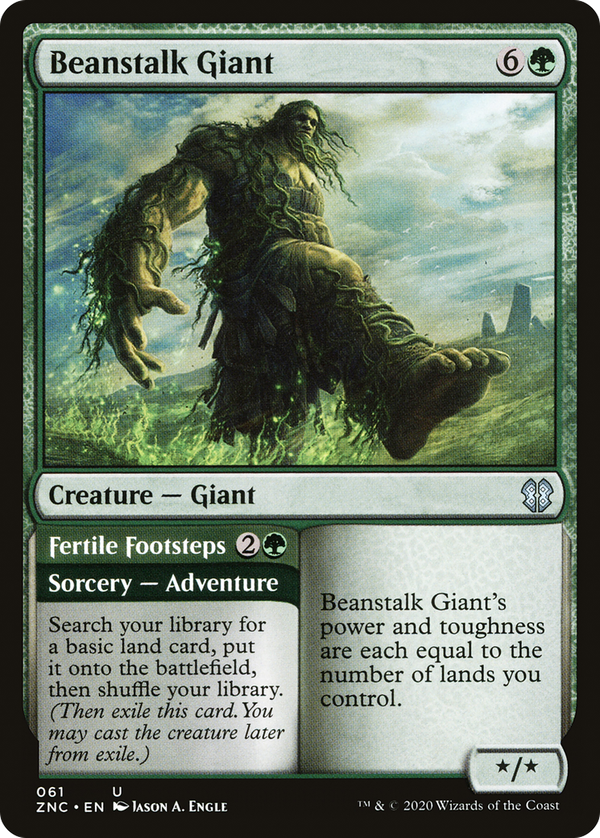 Beanstalk Giant // Fertile Footsteps (znc)