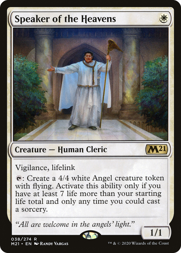 Speaker of the Heavens (m21)