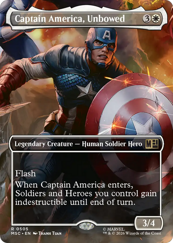 Captain America, Unbowed (msc)