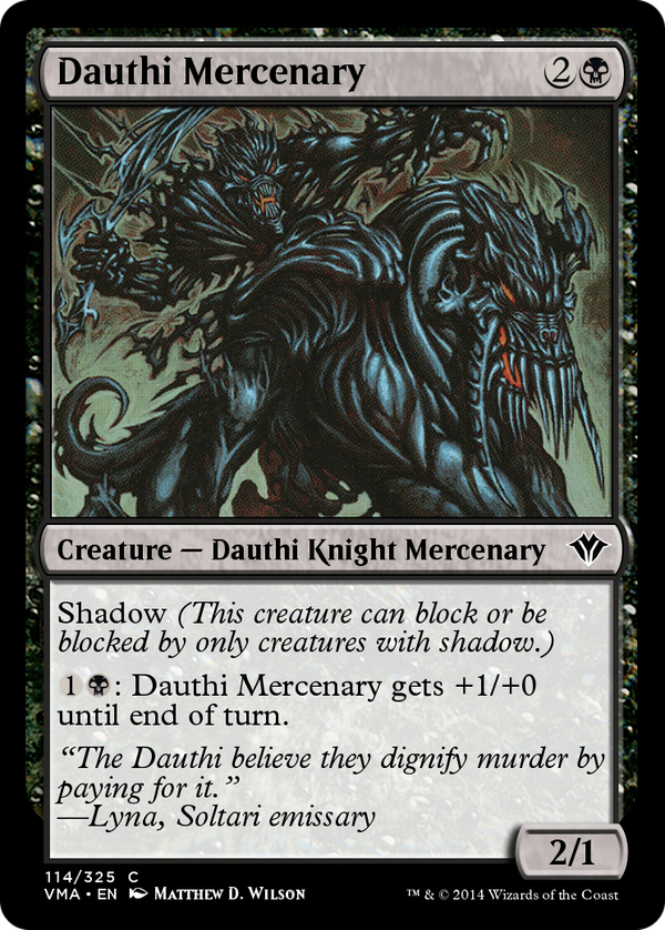 Dauthi Mercenary (vma)
