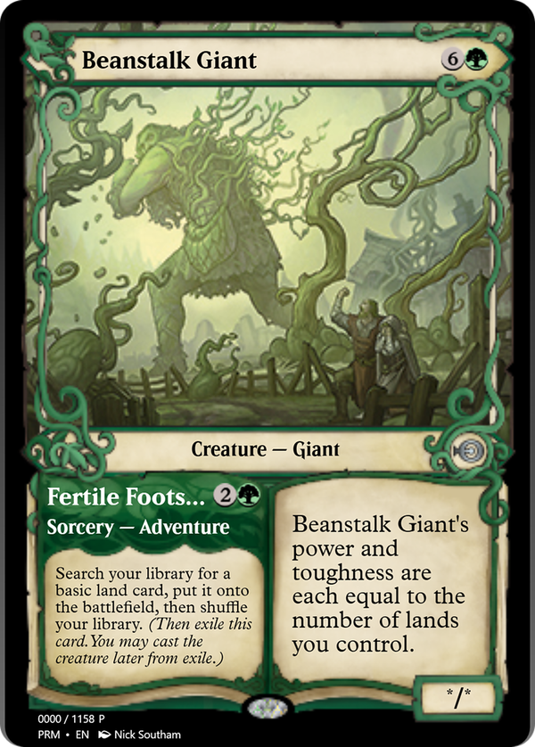 Beanstalk Giant // Fertile Footsteps (prm)