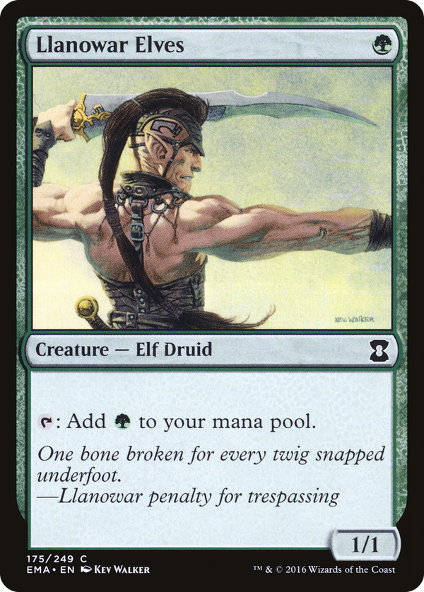 Llanowar Elves (ema)