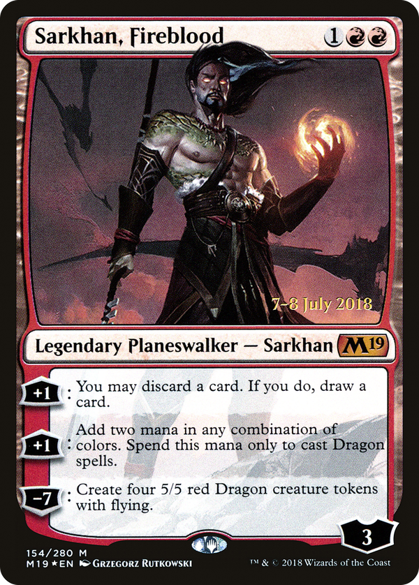 Sarkhan, Fireblood (pm19)