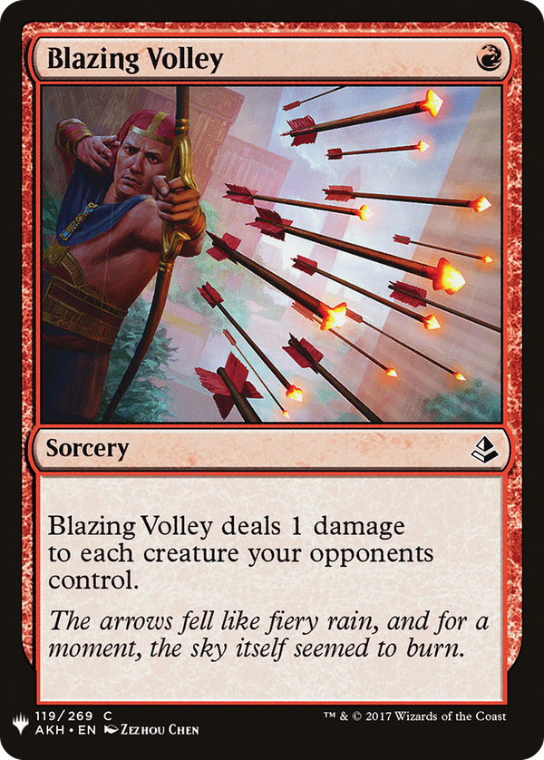 Blazing Volley (plst)