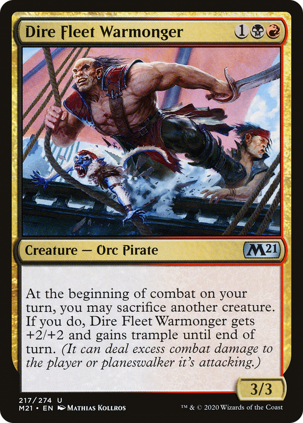 Dire Fleet Warmonger (m21)