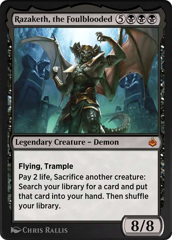 Razaketh, the Foulblooded (akr)
