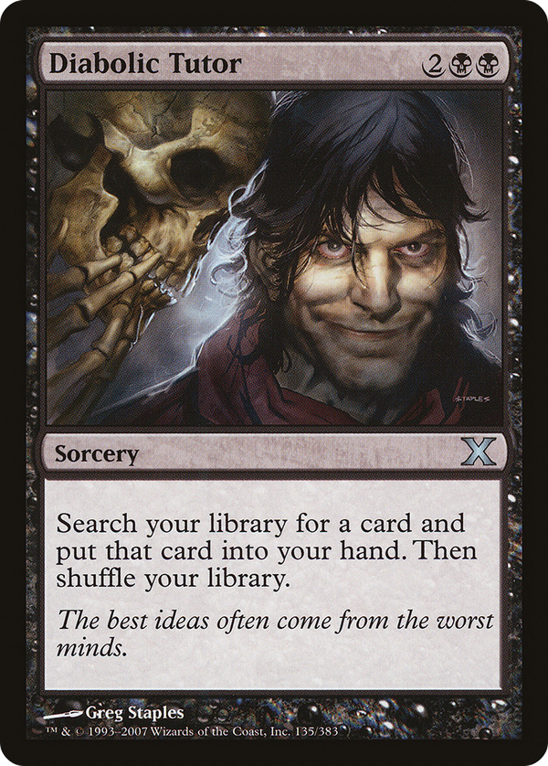 Diabolic Tutor (10e)