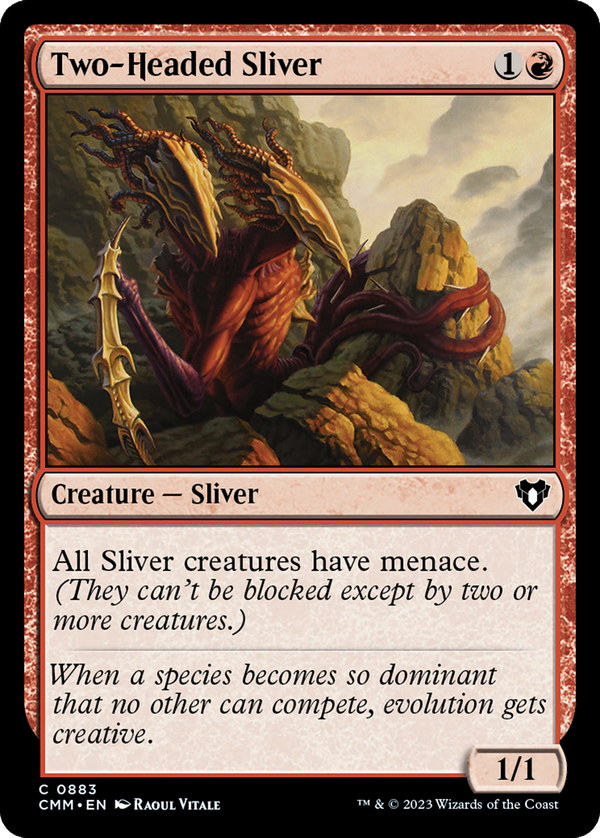 Two-Headed Sliver (cmm)
