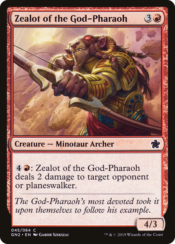 Zealot of the God-Pharaoh (gn2)