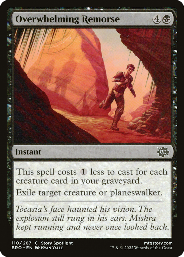 Overwhelming Remorse (bro)