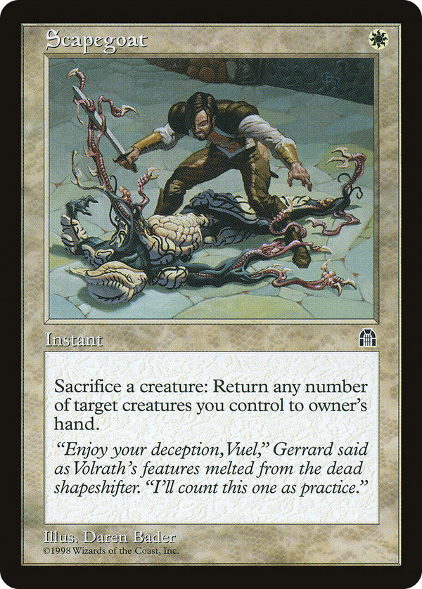 Scapegoat (sth)