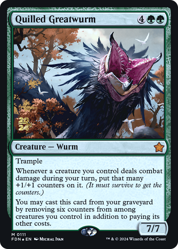 Quilled Greatwurm (pfdn)