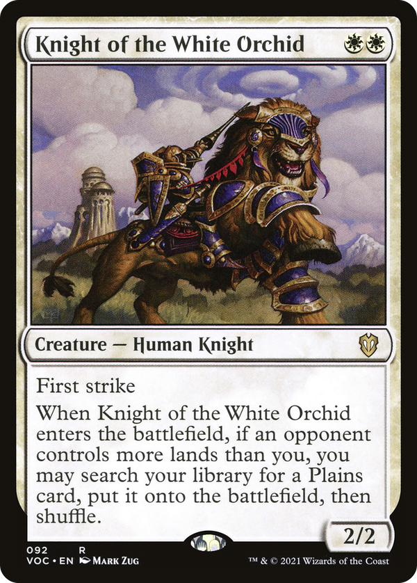 Knight of the White Orchid (voc)