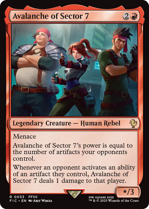 Avalanche of Sector 7 (fic)