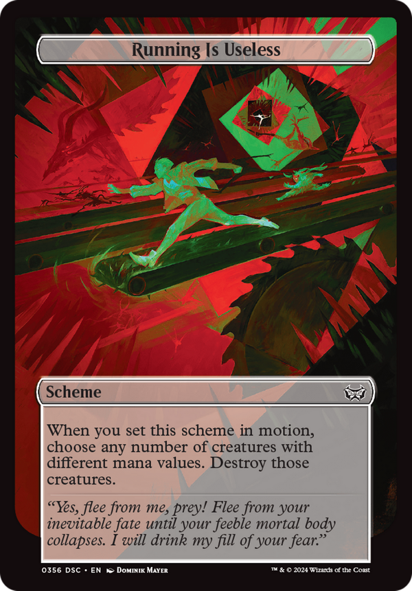 Running Is Useless (dsc)