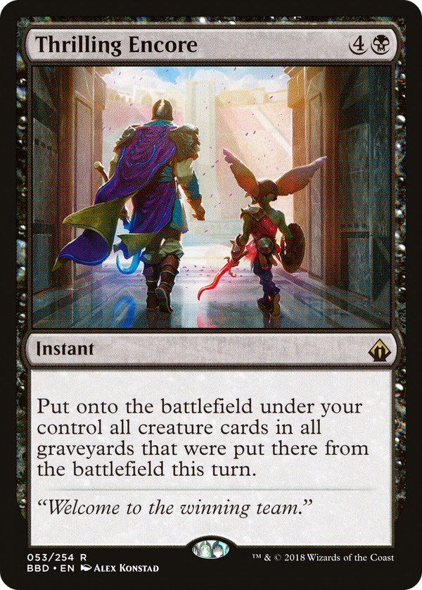 Thrilling Encore (bbd)