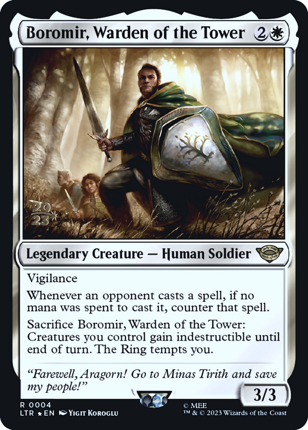 Boromir, Warden of the Tower (pltr)