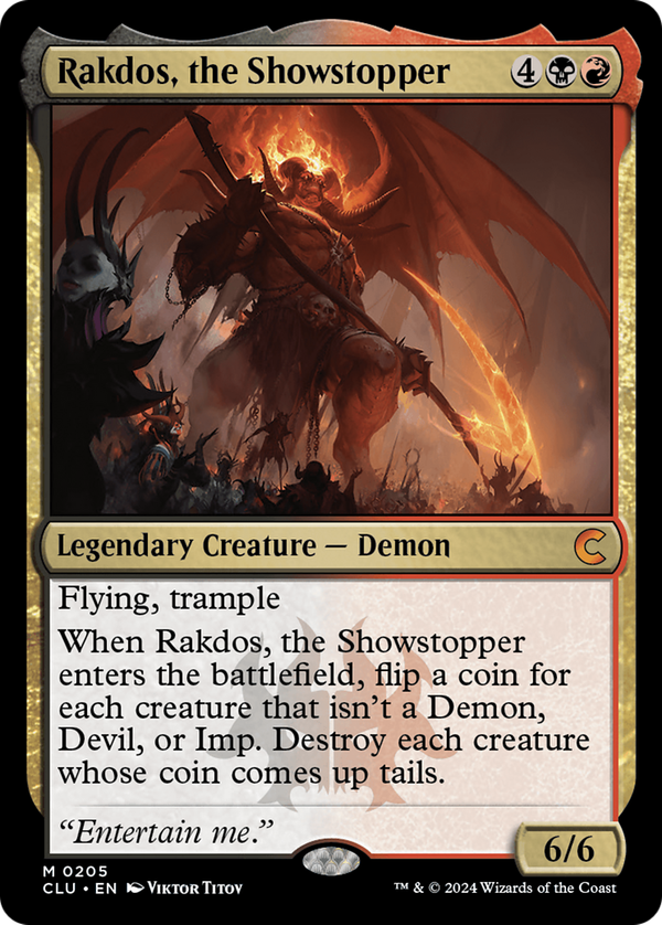 Rakdos, the Showstopper (clu)