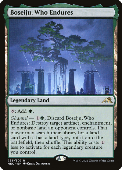 Boseiju, Who Endures