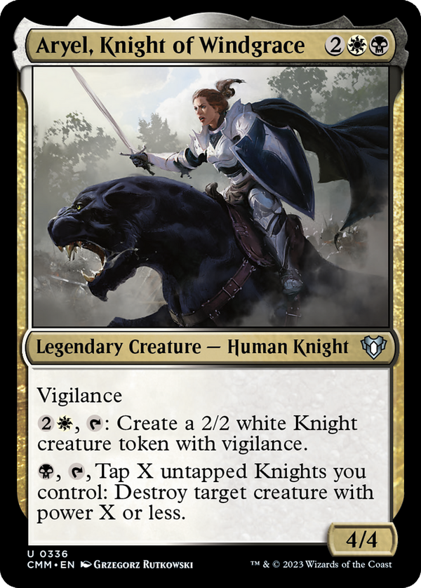 Aryel, Knight of Windgrace (cmm)
