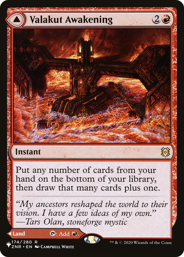 Valakut Awakening // Valakut Stoneforge (plst)