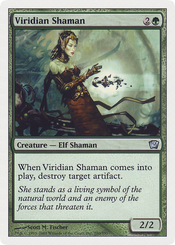 Viridian Shaman (9ed)