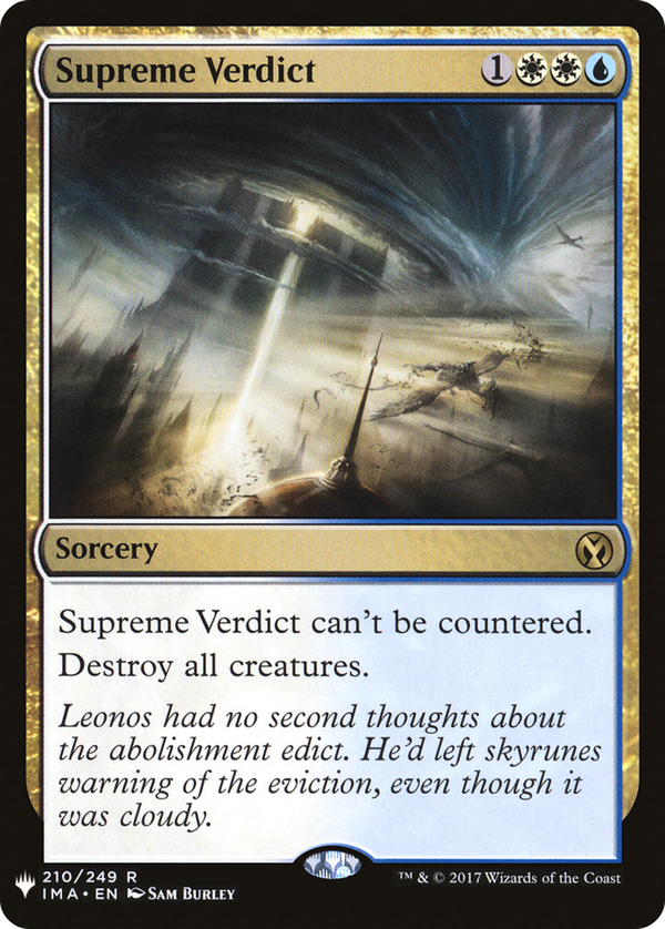 Supreme Verdict (plst)