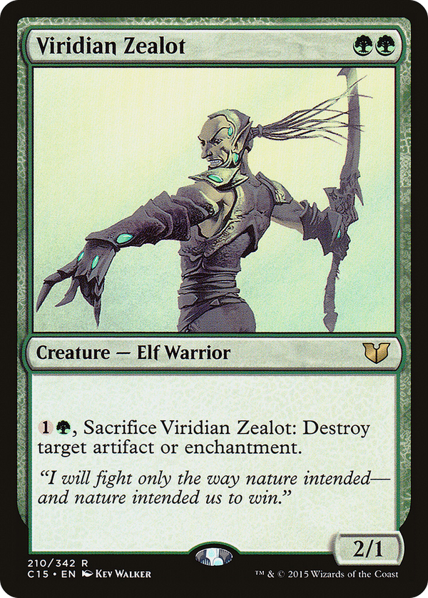 Viridian Zealot (c15)