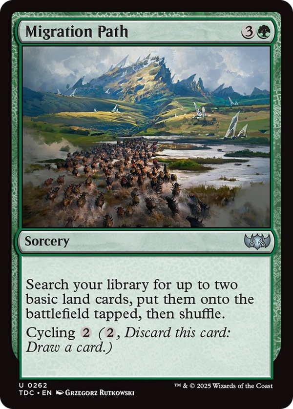 Migration Path (tdc)