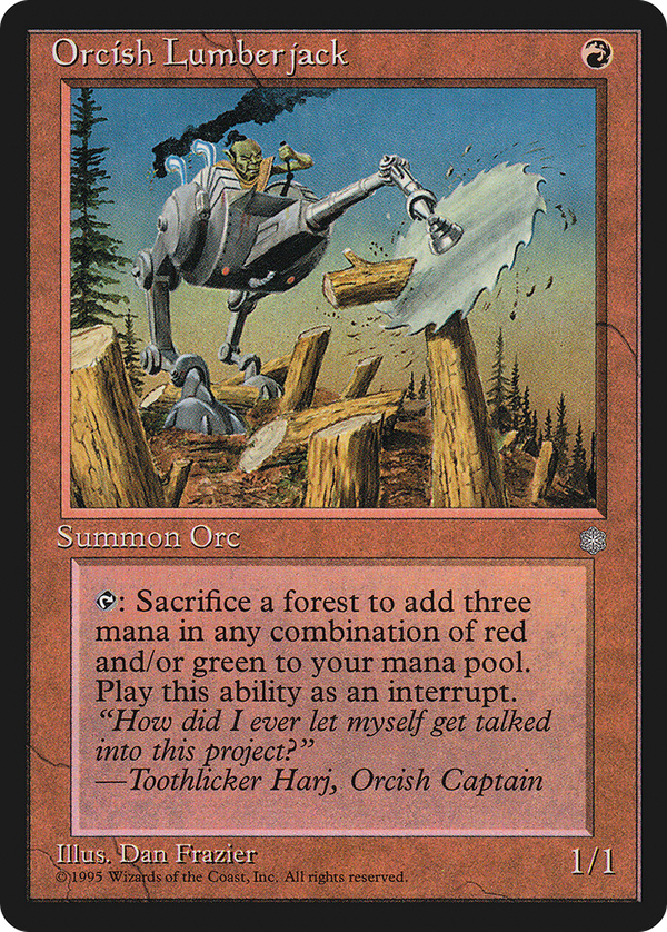 Orcish Lumberjack (ice)