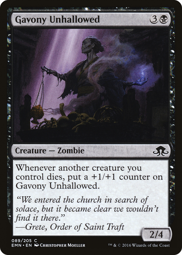 Gavony Unhallowed (emn)