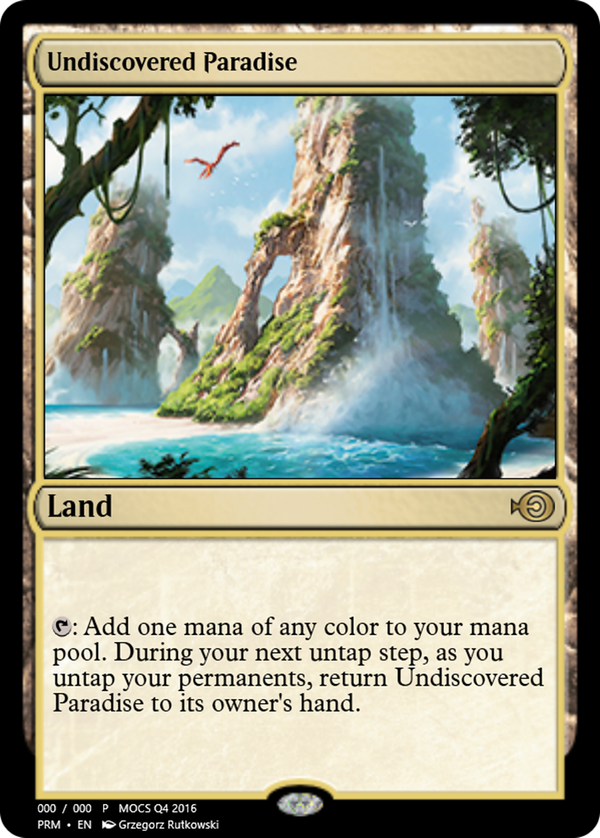 Undiscovered Paradise (prm)