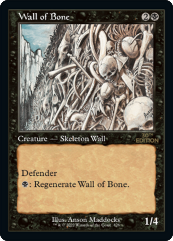 Wall of Bone (30a)
