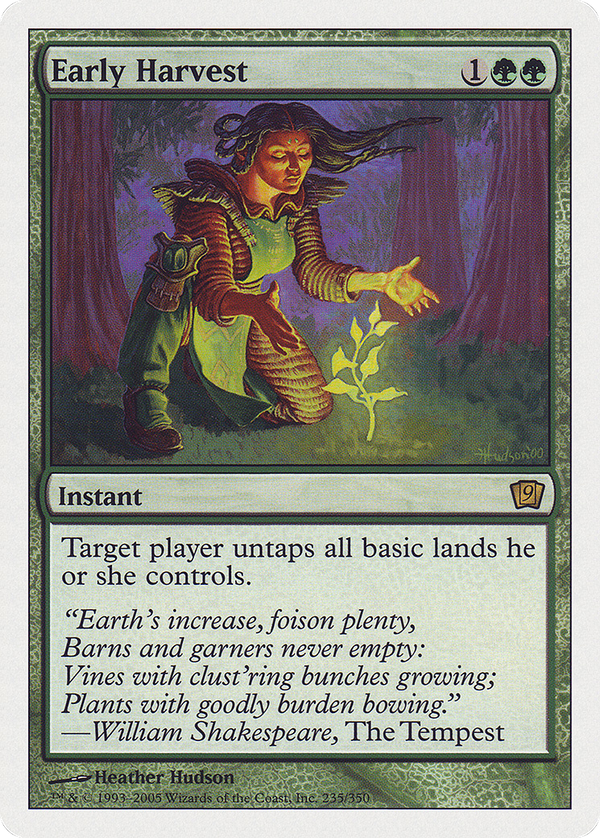 Early Harvest (9ed)
