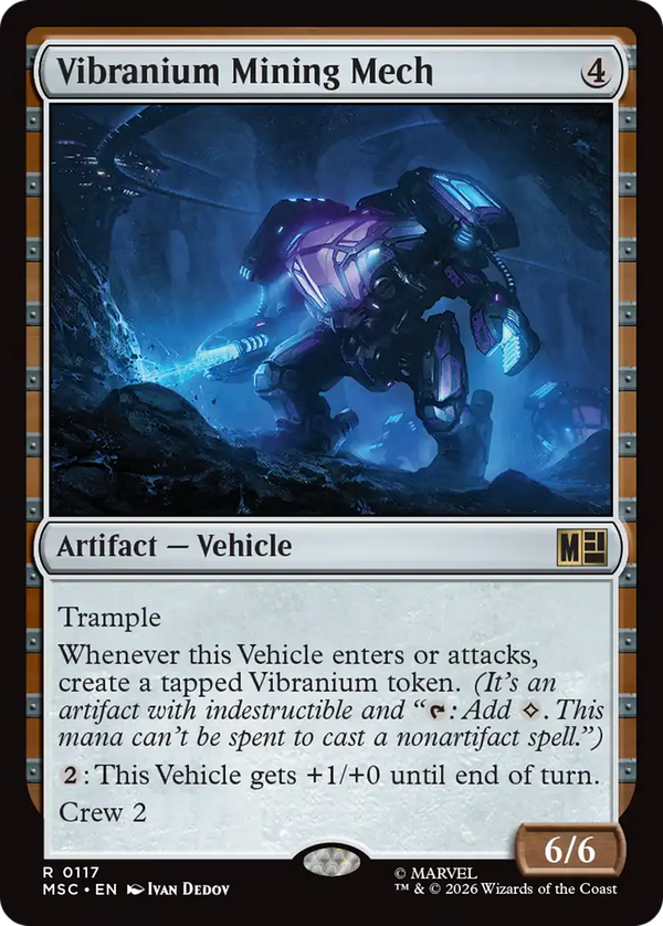 Vibranium Mining Mech (msc)
