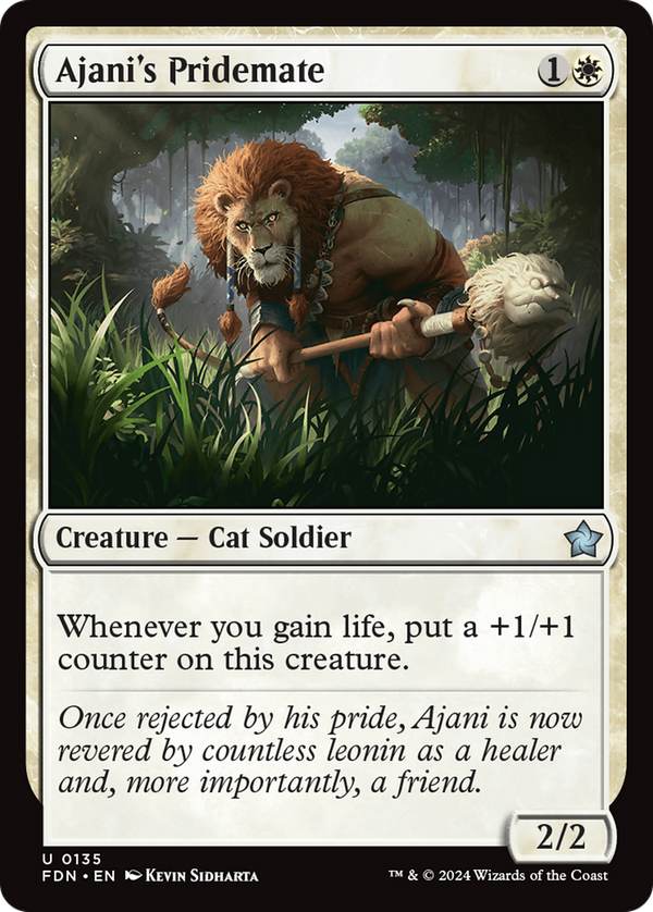 Ajani's Pridemate (fdn)