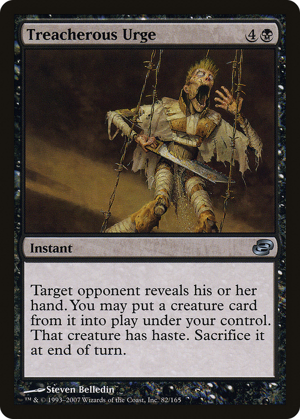 Treacherous Urge (plc)