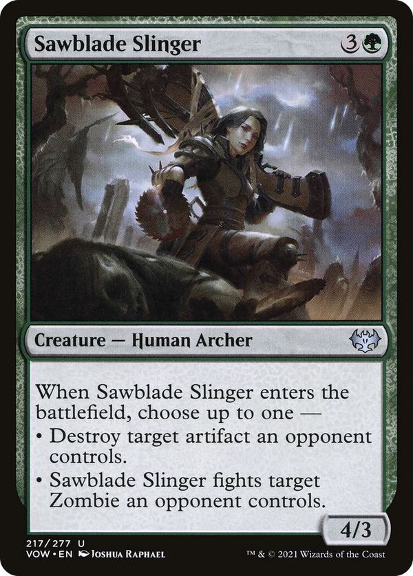 Sawblade Slinger (vow)