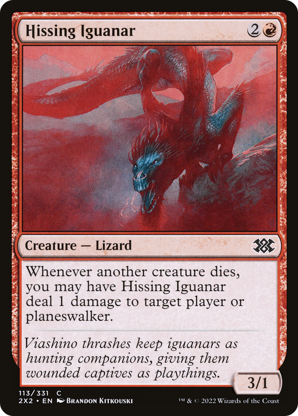 Hissing Iguanar (2x2)