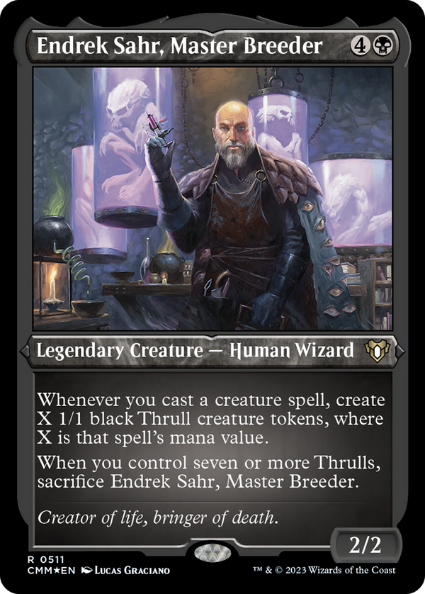 Endrek Sahr, Master Breeder (cmm)
