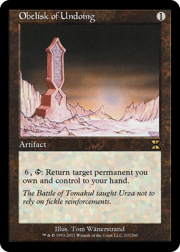 Obelisk of Undoing (me4)