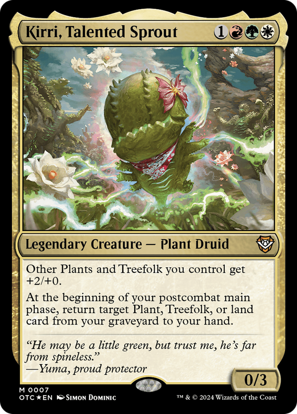 Kirri, Talented Sprout (otc)
