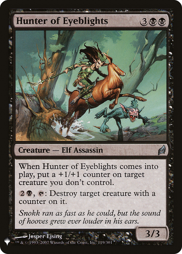 Hunter of Eyeblights (plst)