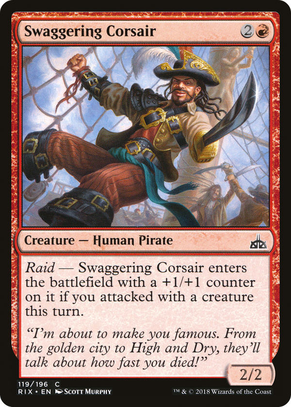 Swaggering Corsair (rix)