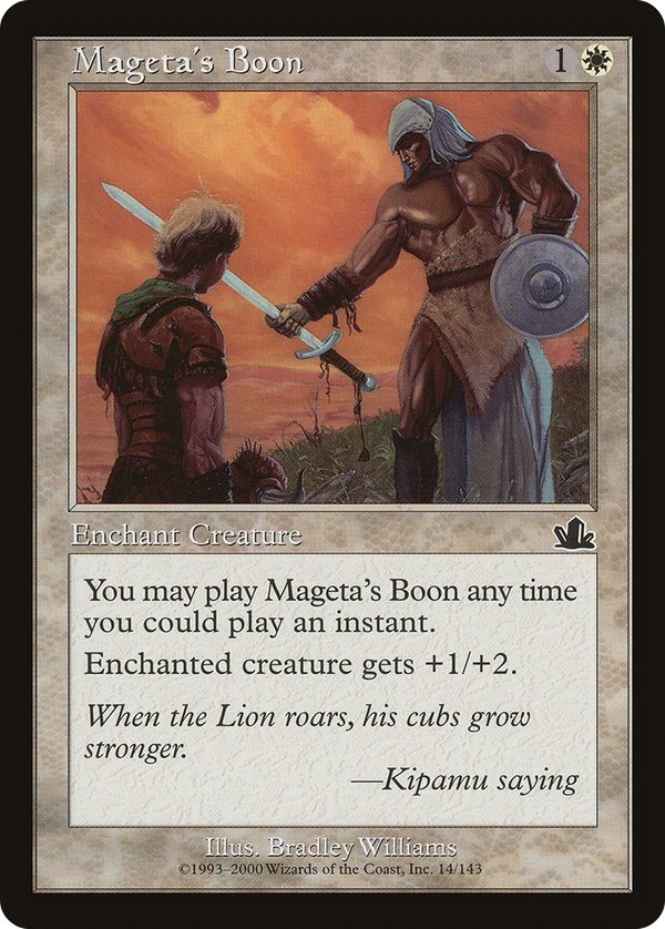 Mageta's Boon (pcy)
