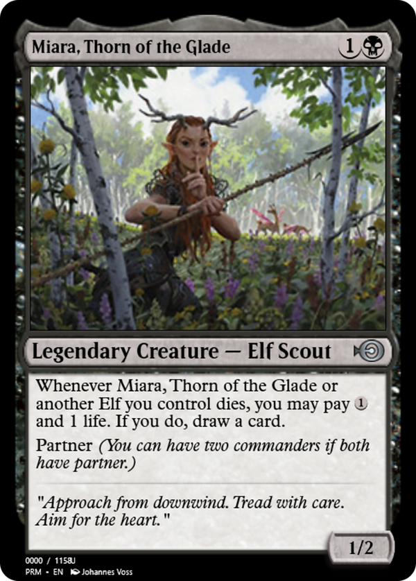 Miara, Thorn of the Glade (prm)