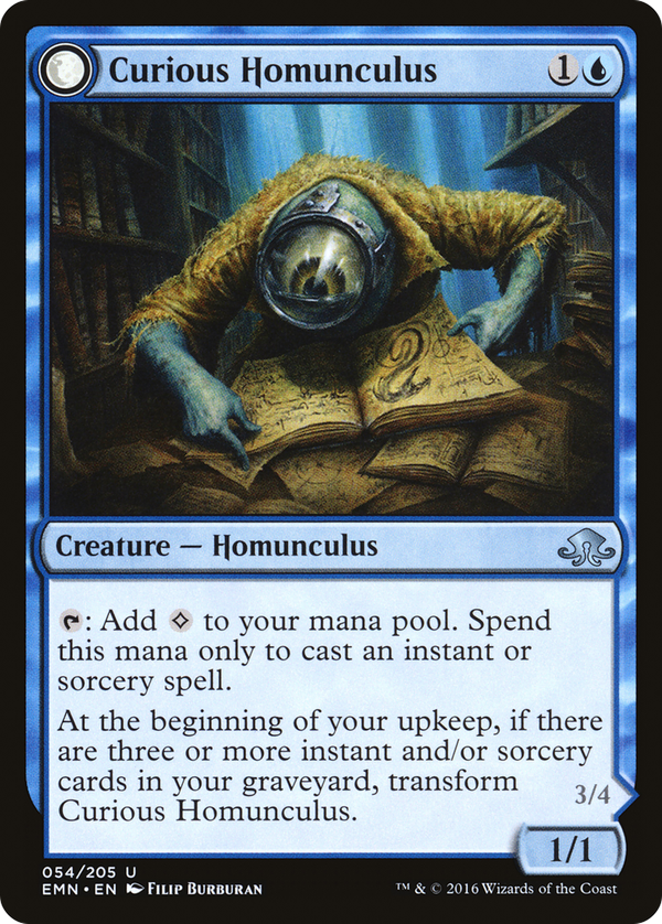 Curious Homunculus // Voracious Reader (emn)