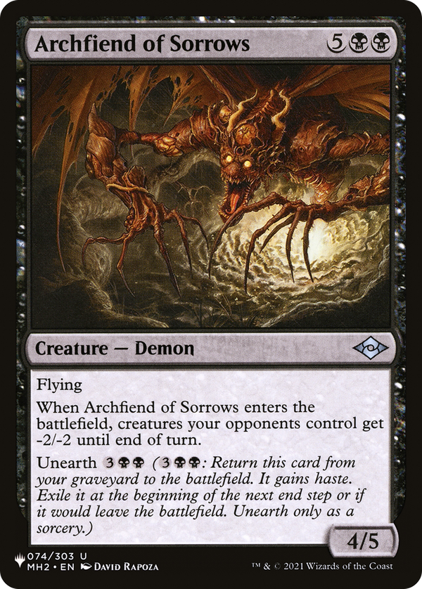 Archfiend of Sorrows (plst)